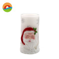 Old man shaped art christmas candle custom scented candle making wax